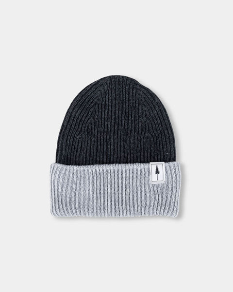 NIKIN l Treeanie Ribbed Colorblock Black Mel-Light Grey Mel - NIKIN EU